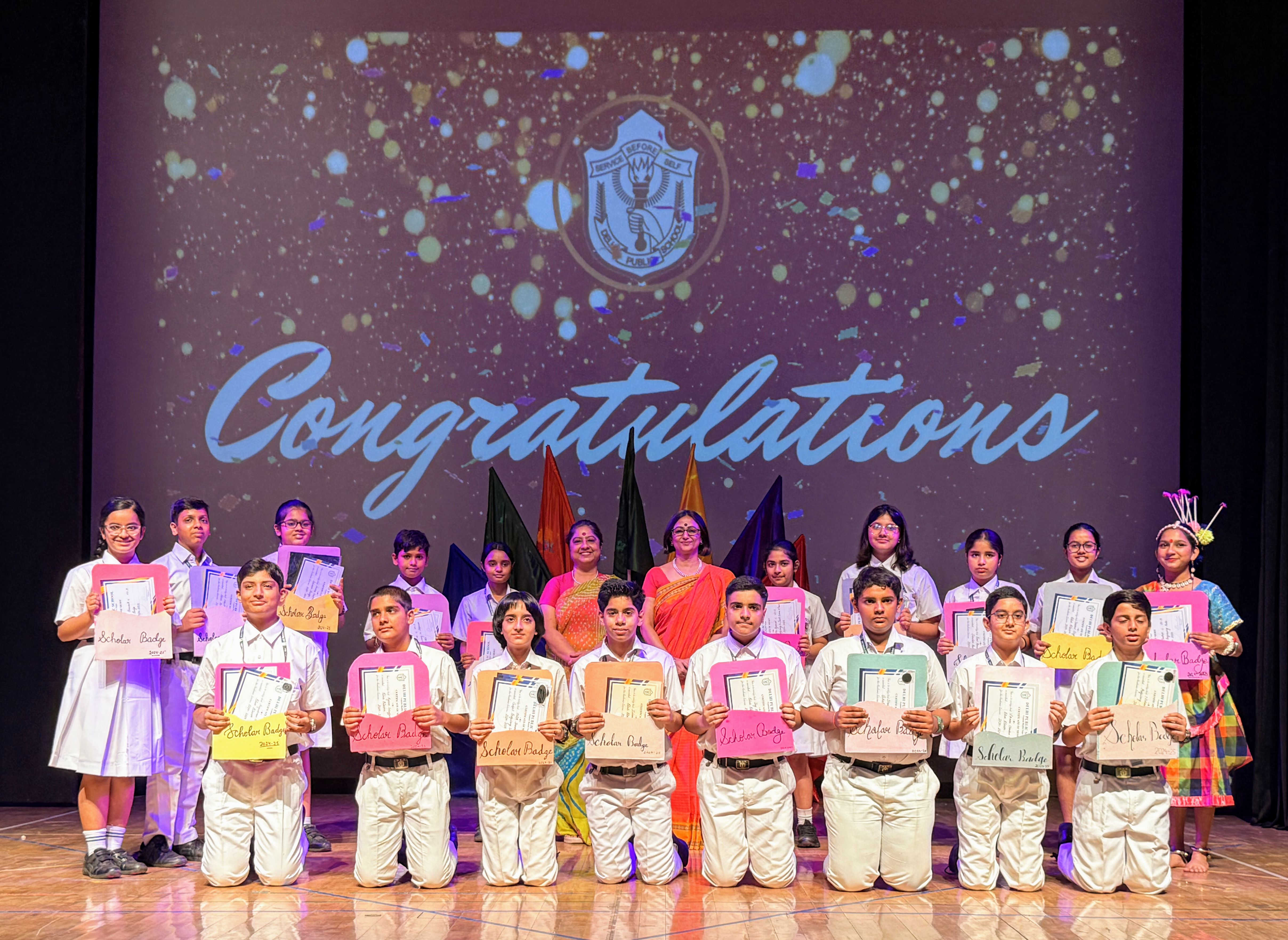 Scholar Badge Ceremony Classes V-VII (2024-25)
