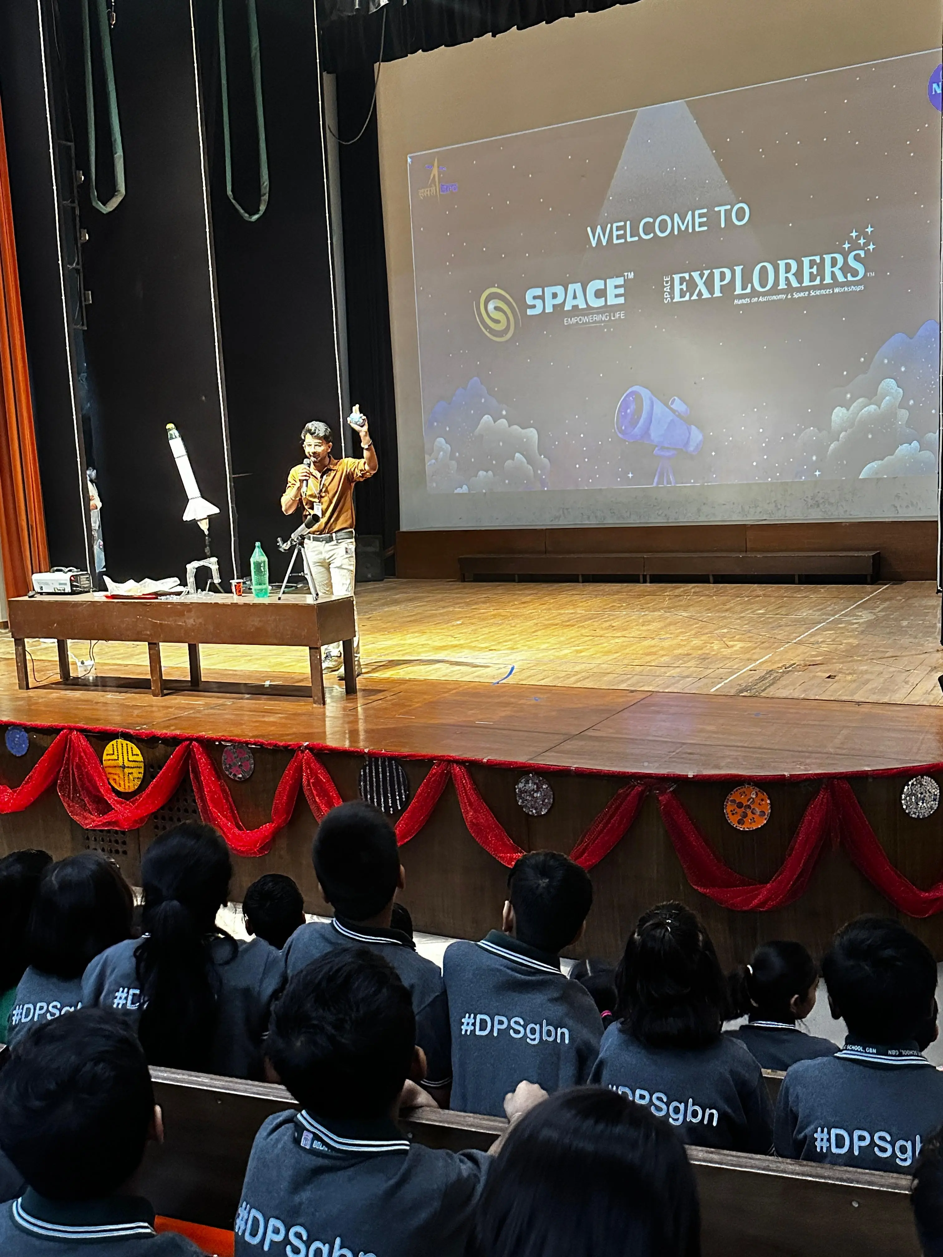 Astronomy Orientation Session by Space India
